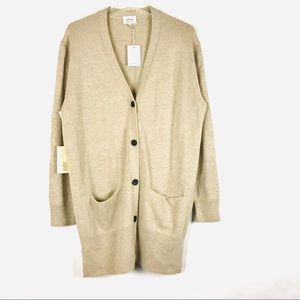 Aritzia Pivoine Button oversized  BF cardigan